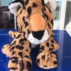 Stuffed cheetah doll